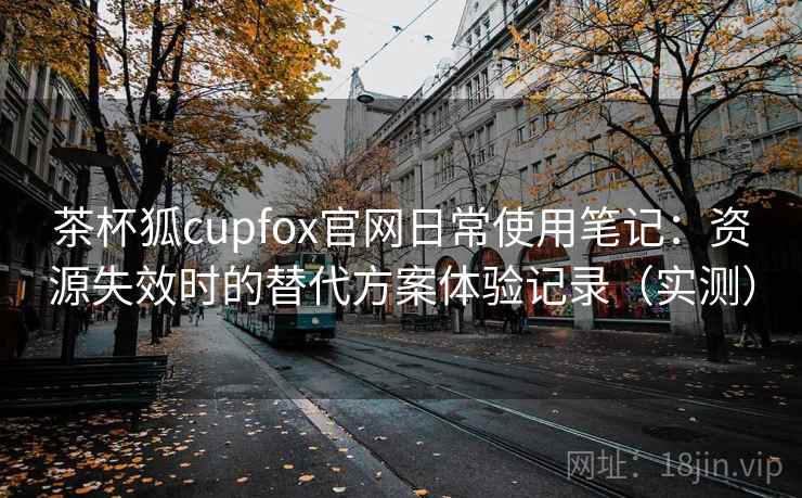 茶杯狐cupfox官网日常使用笔记：资源失效时的替代方案体验记录（实测）