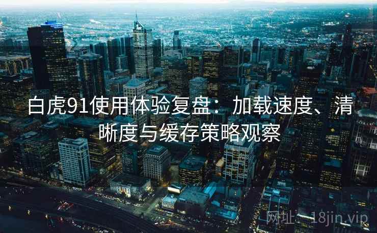 白虎91使用体验复盘：加载速度、清晰度与缓存策略观察