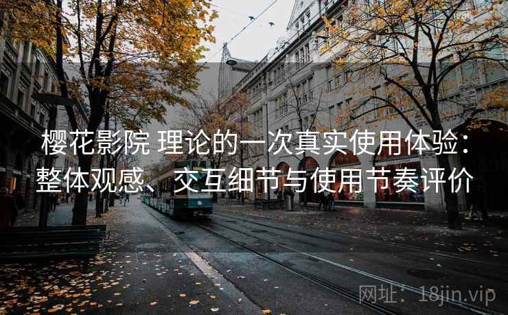 樱花影院 理论的一次真实使用体验：整体观感、交互细节与使用节奏评价