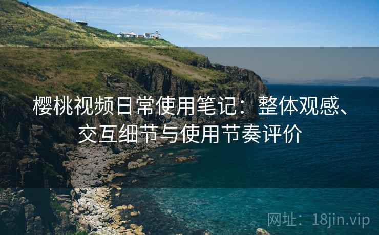 樱桃视频日常使用笔记：整体观感、交互细节与使用节奏评价