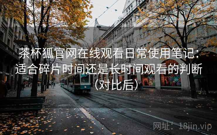茶杯狐官网在线观看日常使用笔记：适合碎片时间还是长时间观看的判断（对比后）